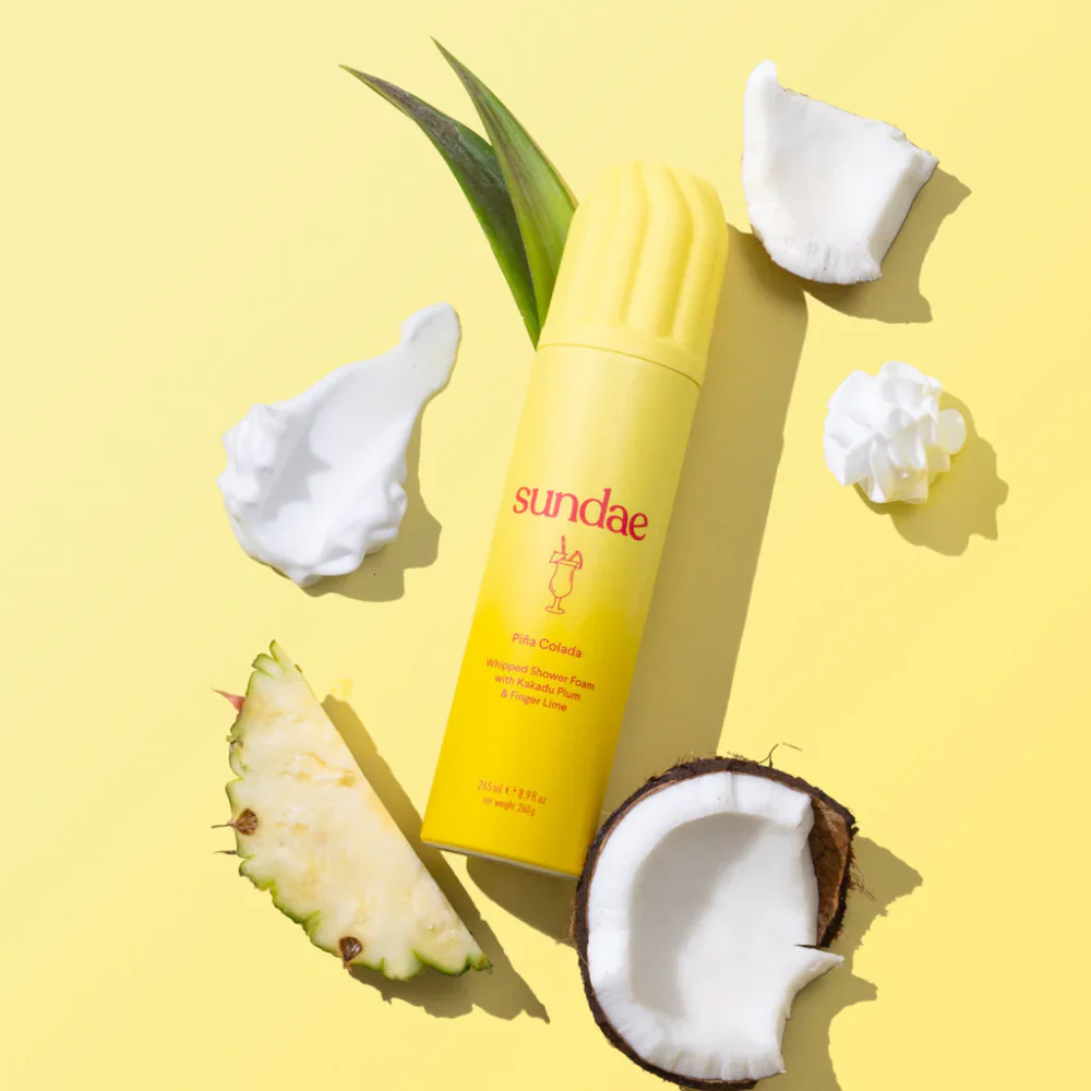 Sundae Whipped Shower Foam Pina Colada 265ml - Image 2