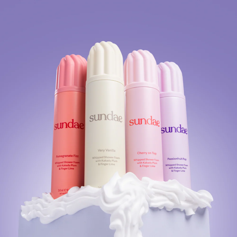 Sundae Whipped Shower Foam Very Vanilla 265ml - Image 4