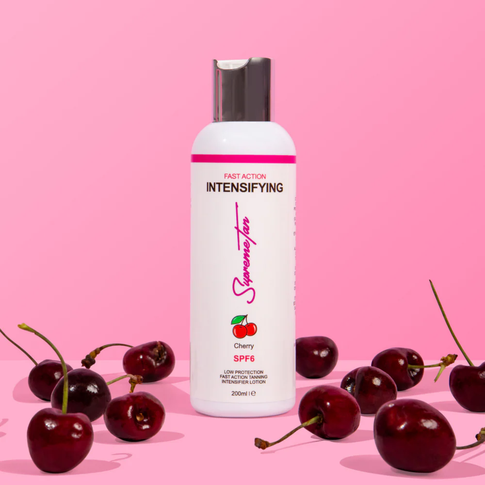 SupremeTan Fast Action Intensifying Tanning Cream Cherry SPF6 200ml - Image 2