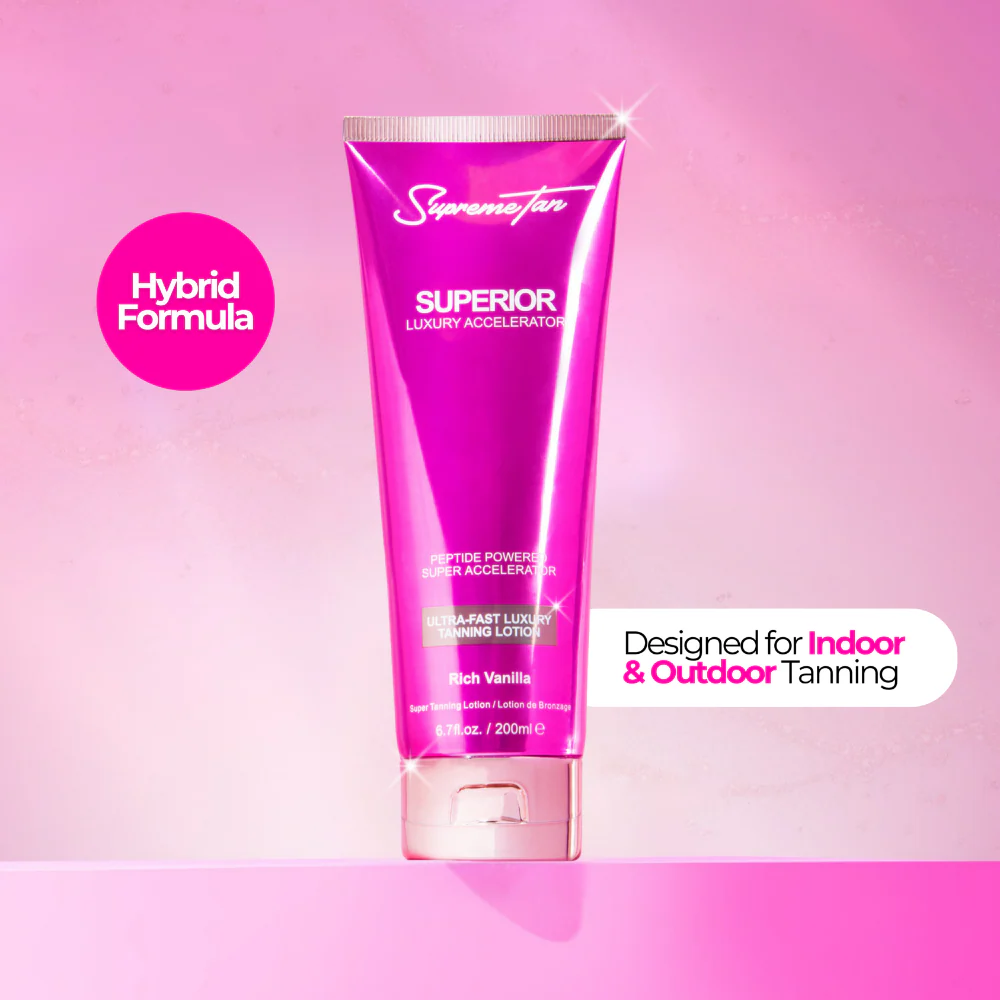 SupremeTan Superior Peptide Powered Ultra-Fast Luxury Tanning Accelerator Lotion 200ml - Image 3