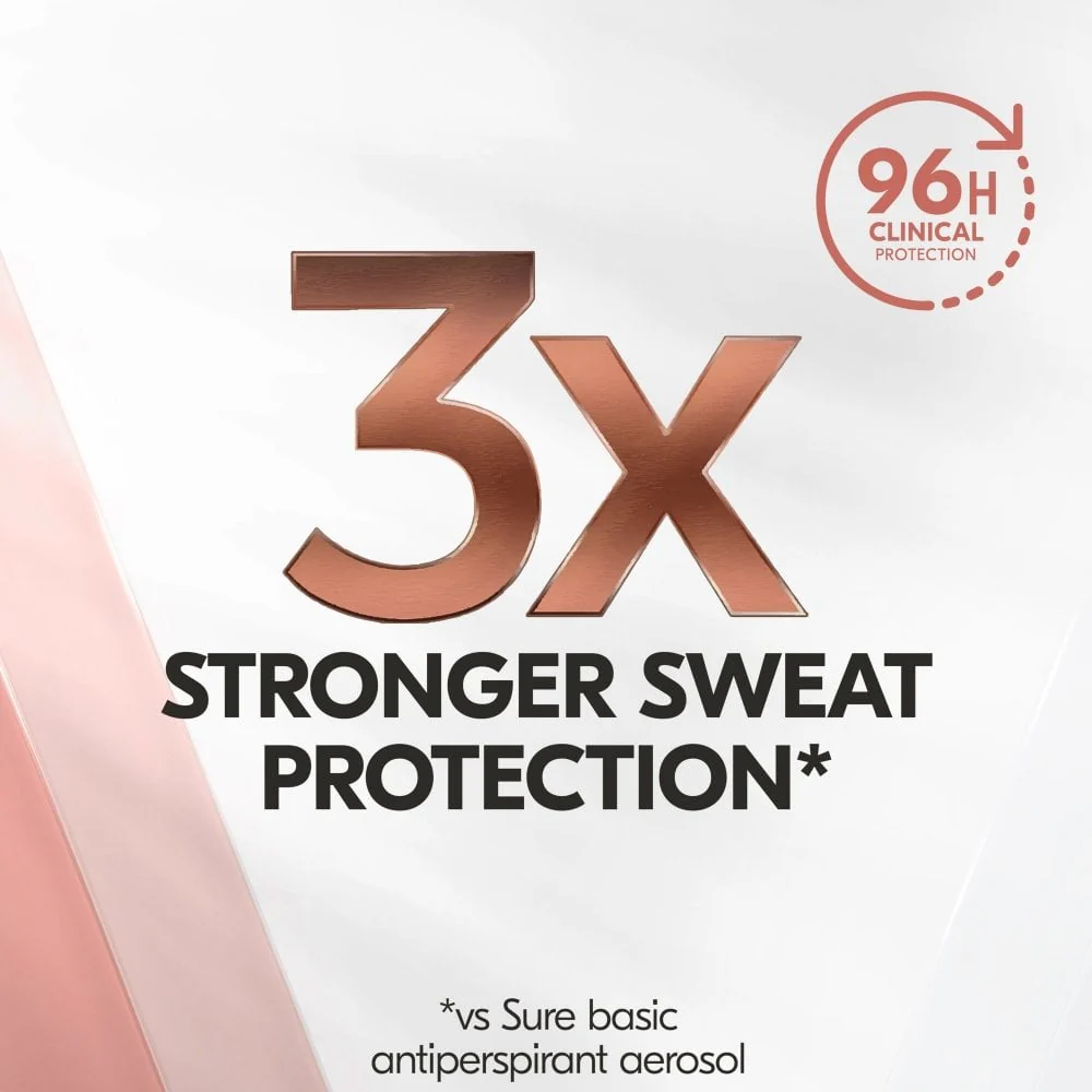 Sure Maximum Protection 96h Freesia & Water Lily Anti-Perspirant Deodorant Spray 150ml - Image 5