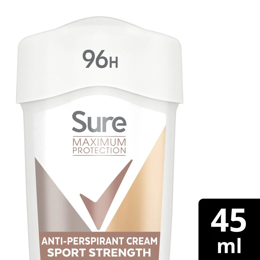 Sure Maximum Protection 96h Sport Strength Anti-Perspirant Deodorant Stick 45ml - Image 2
