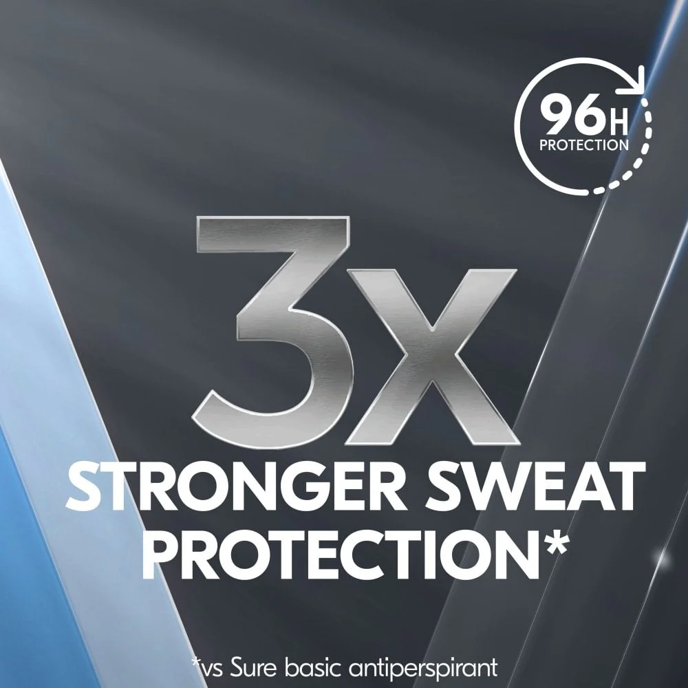 Sure Men Maximum Protection 96h Sport Active Anti-Perspirant Deodorant Spray 150ml - Image 3