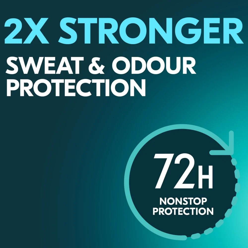 Sure Men Nonstop Protection 72h Active Dry Anti-Perspirant Deodorant Spray 250ml - Image 5
