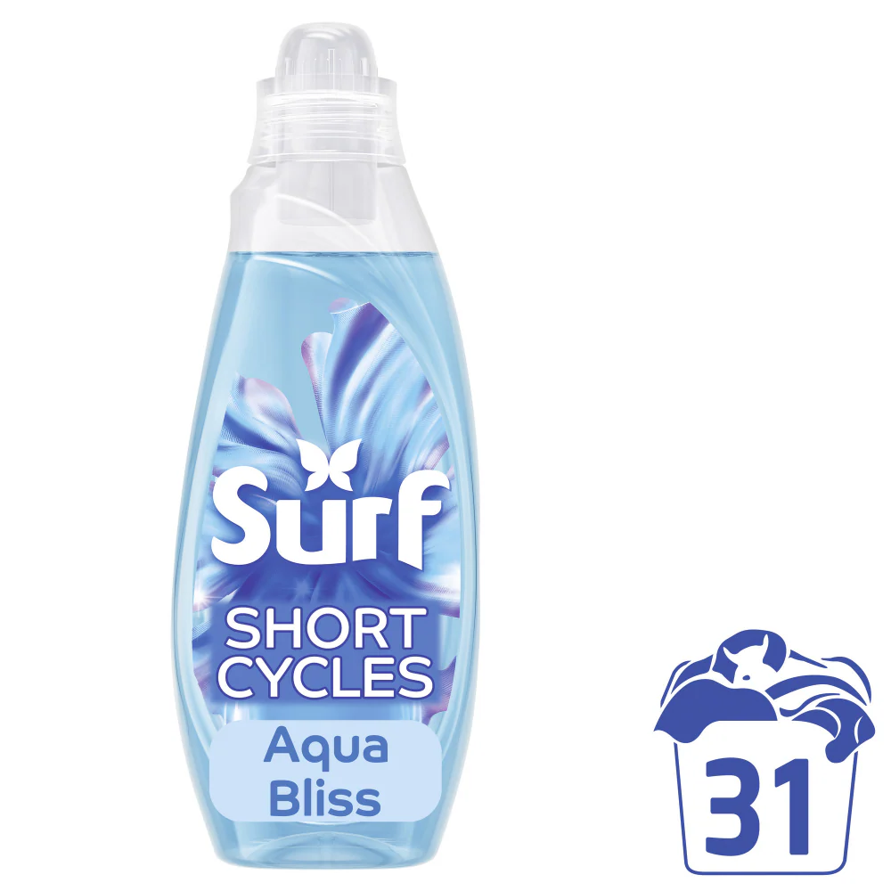 Surf Magnifi-Scent Wash Aqua Bliss Liquid Laundry Washing Detergent 31 Washes 837ml - Image 2