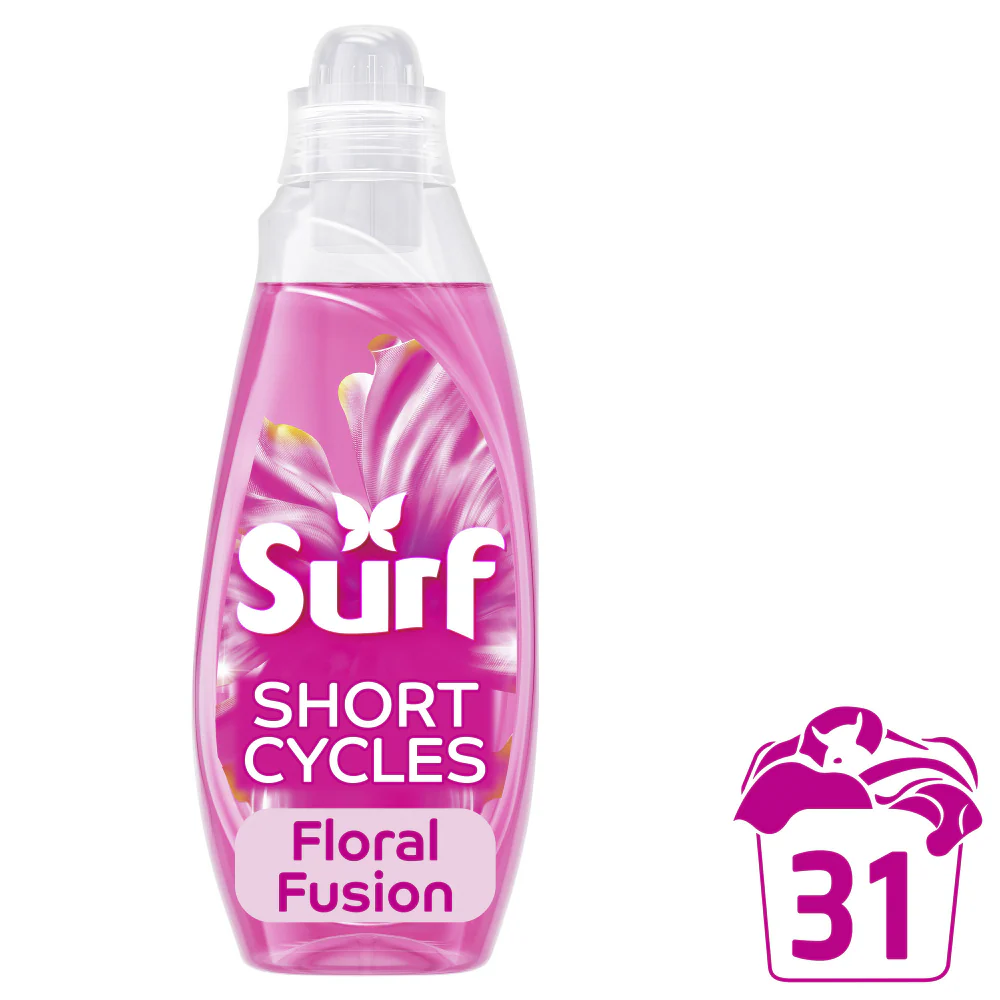 Surf Magnifi-Scent Wash Floral Fusion Liquid Laundry Washing Detergent 31 Washes 837ml - Image 2