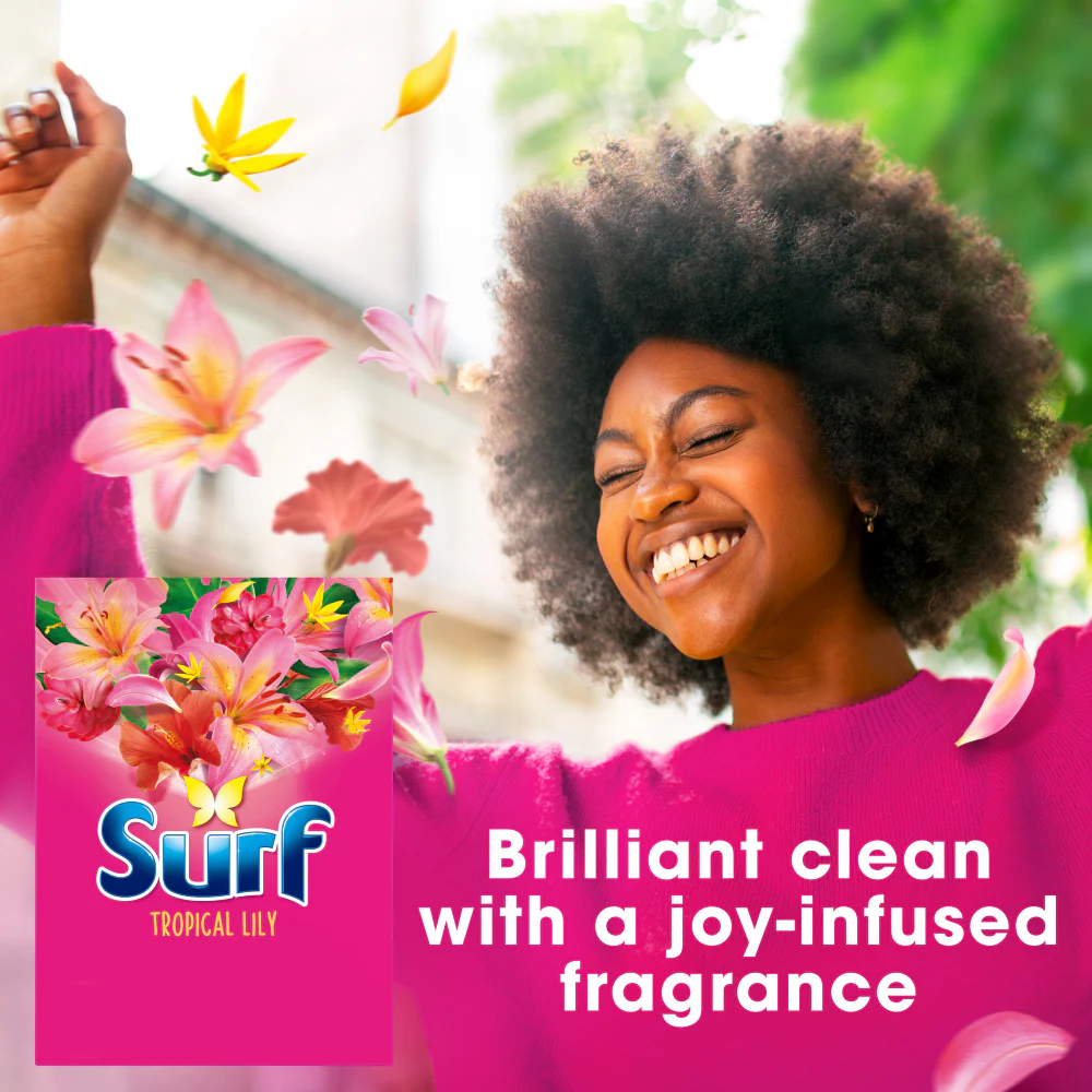 Surf Tropical Lily Powder Laundry Washing Detergent 75 Washes 3750g - Image 4