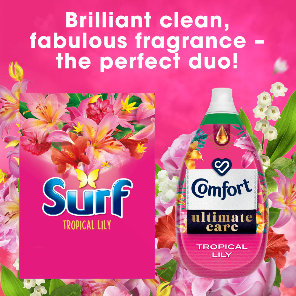Surf Tropical Lily Powder Laundry Washing Detergent 75 Washes 3750g - Image 6