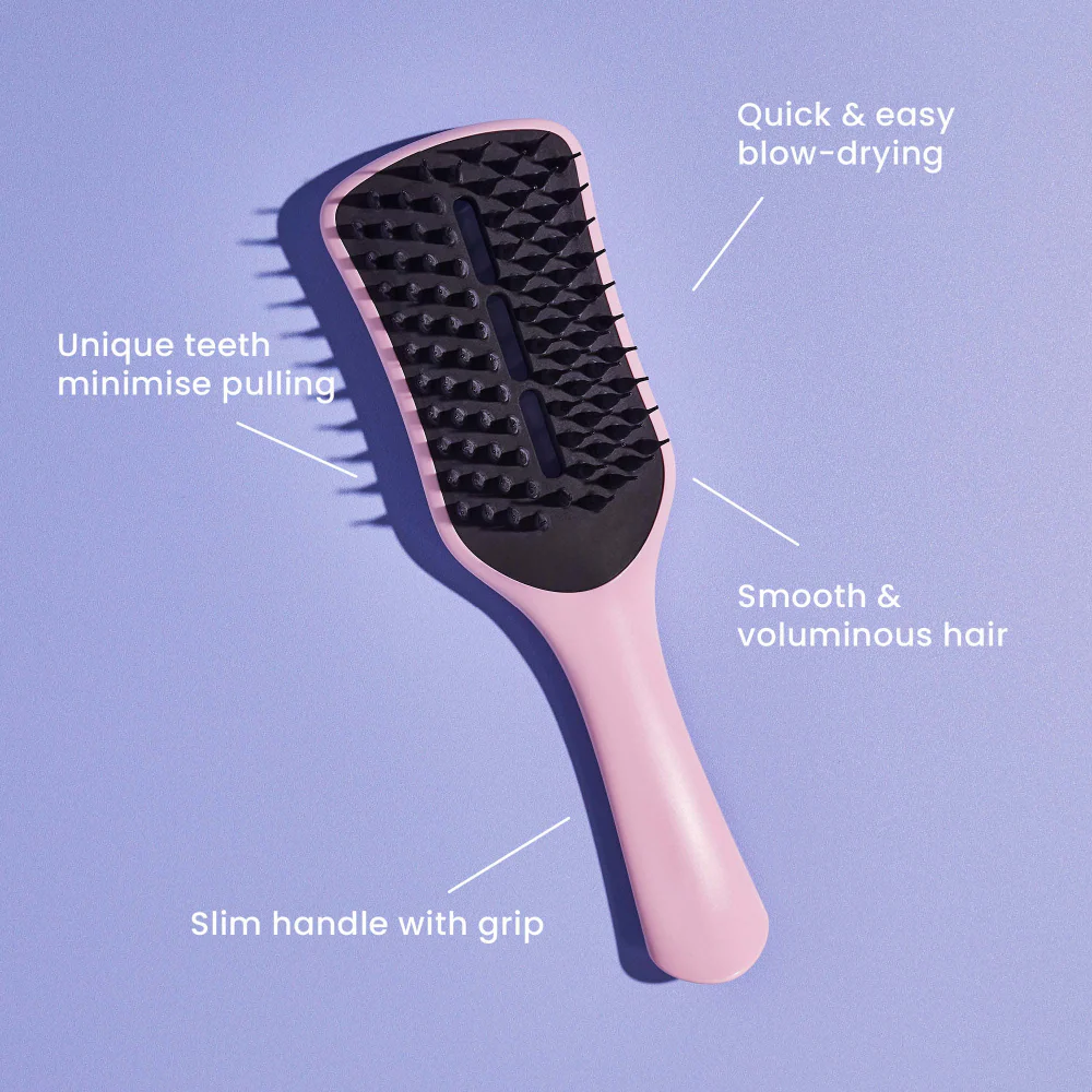 Tangle Teezer Easy Dry & Go Vented Hairbrush Jet Black - Image 5