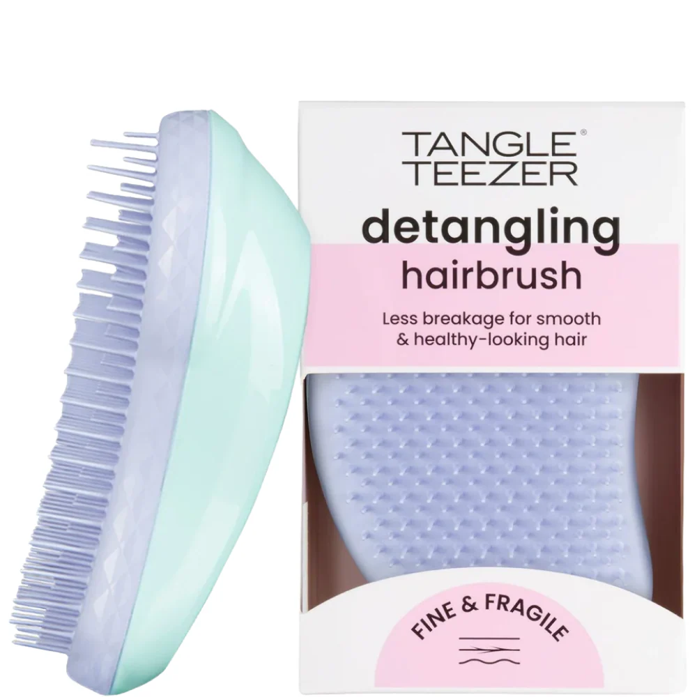 Tangle Teezer Fine & Fragile Detangling Brush Mint Violet - Image 4