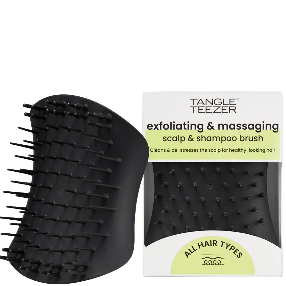 Tangle Teezer Scalp Exfoliator & Massager Onyx Black - Image 4