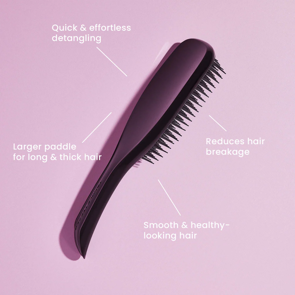 Tangle Teezer Wet Detangling Hairbrush Large Black Gloss - Image 4