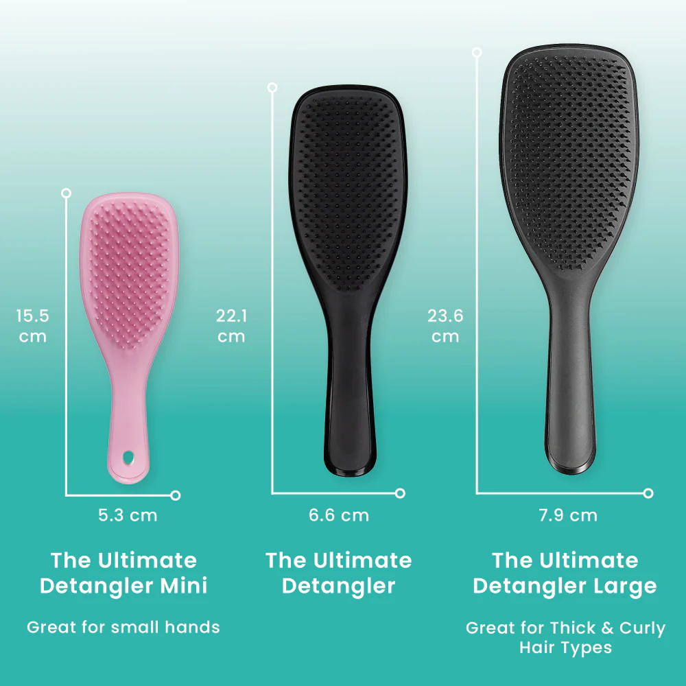 Tangle Teezer Wet Detangling Hairbrush Liquorice Black - Image 7