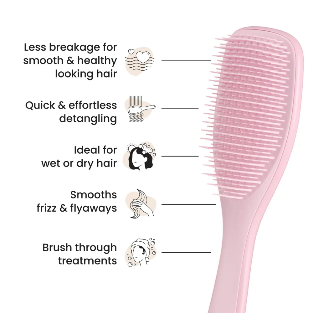 Tangle Teezer Wet Detangling Hairbrush Millennial Pink - Image 11