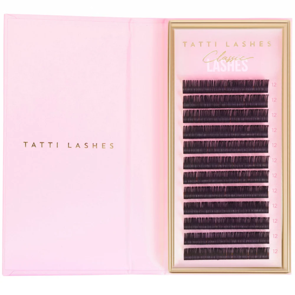 Tatti Lashes 11mm C Curl 0.15 Classic Individual Lashes Black - Image 2