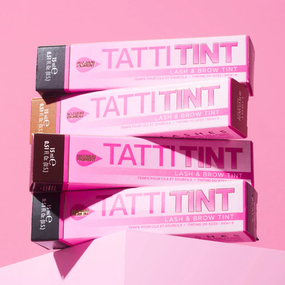 Tatti Lashes Lash + Brow Tint Black 15ml - Image 3