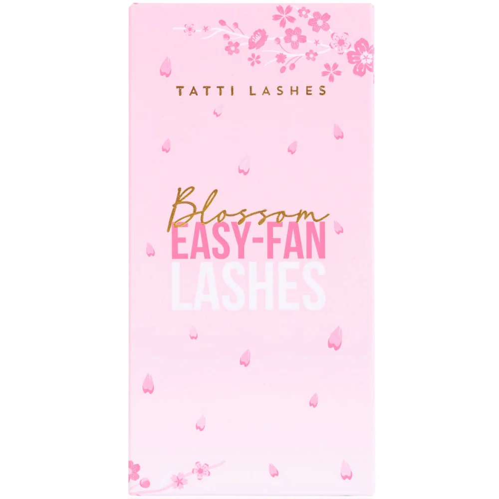 Tatti Lashes Mixed Length D Curl 0.05 Blossom Easy-Fan Individual Lashes Black - Image 3