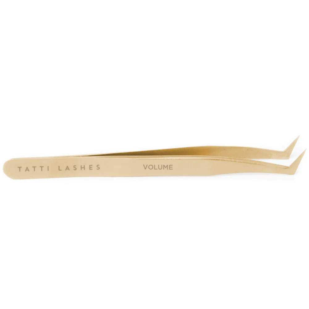 Tatti Lashes Russian Volume Gold Edition Tweezers - Image 2