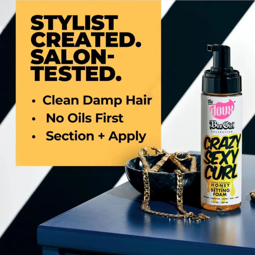 The Doux Crazy Sexy Curl Honey Setting Foam 207ml - Image 5