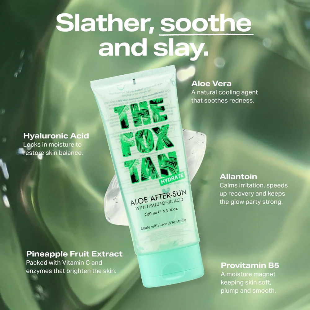 The Fox Tan Aloe After-Sun 200ml - Image 4