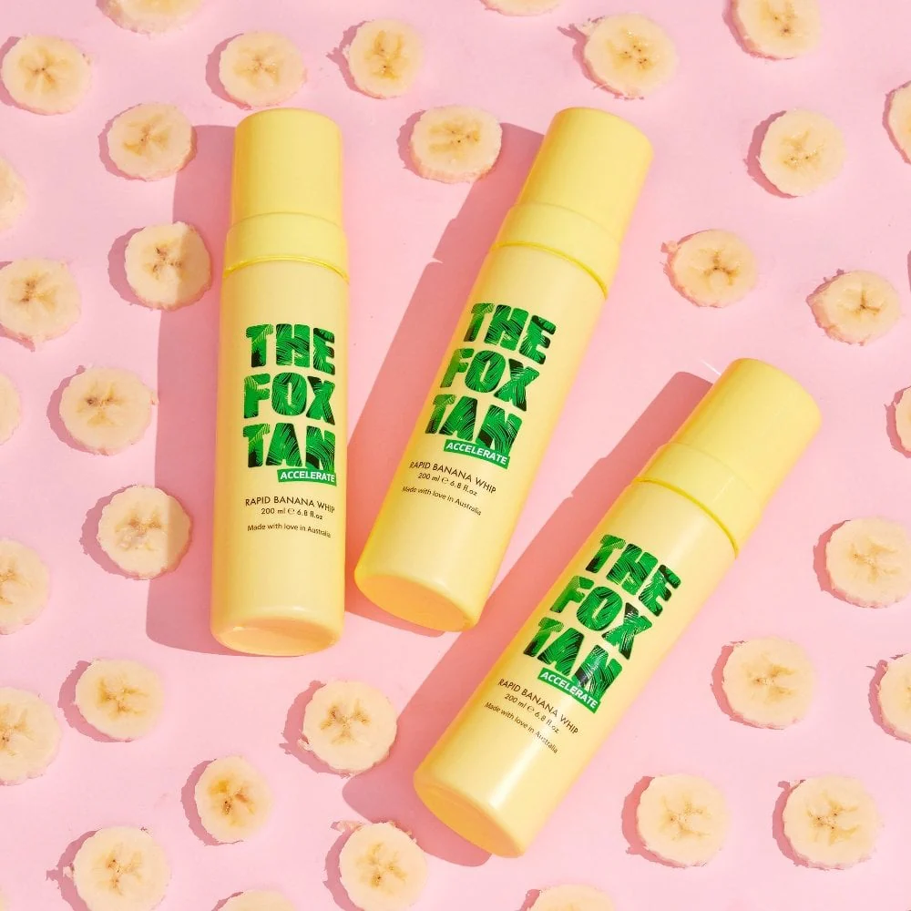 The Fox Tan Rapid Banana Whip Tanning Accelerator Foam 200ml - Image 2