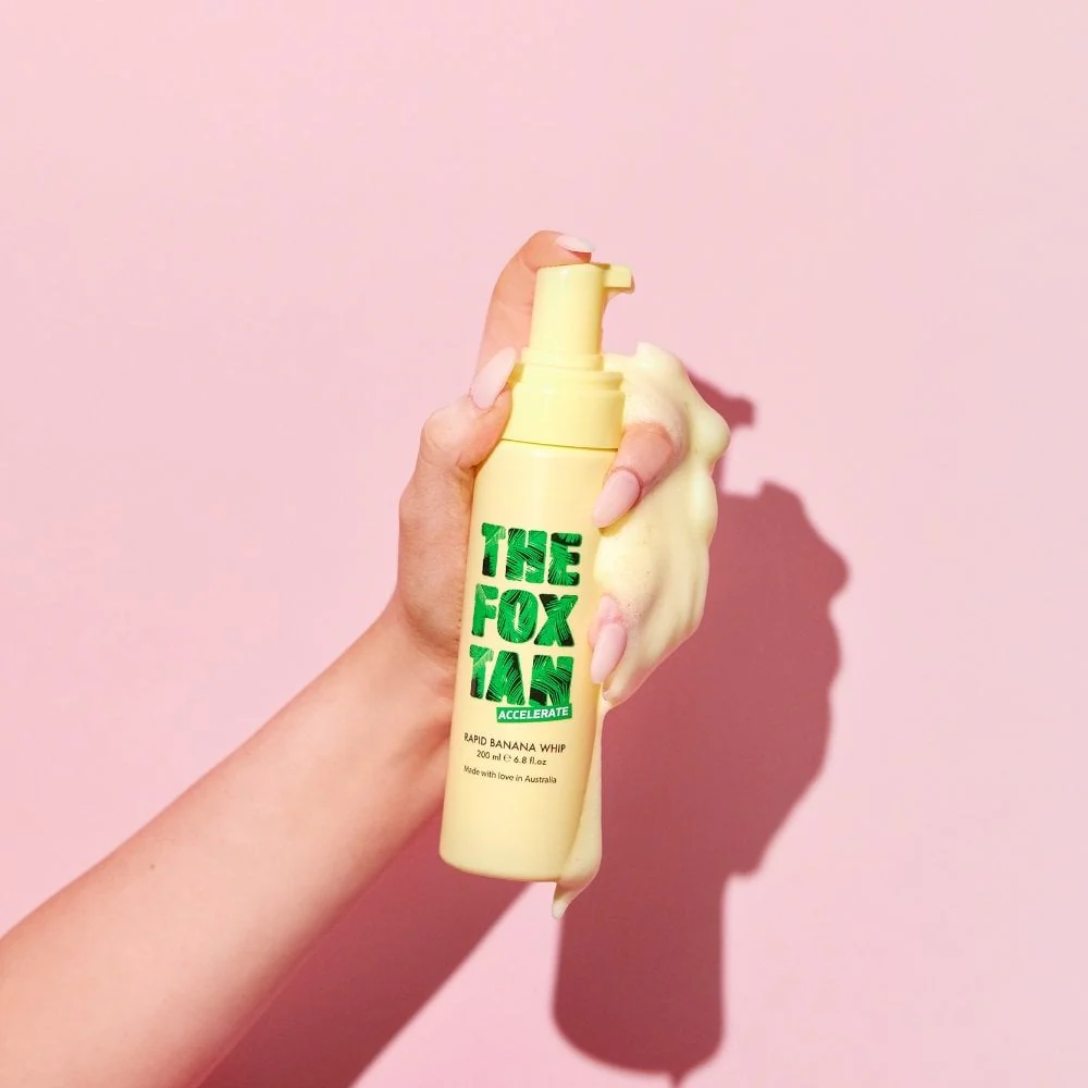 The Fox Tan Rapid Banana Whip Tanning Accelerator Foam 200ml - Image 3