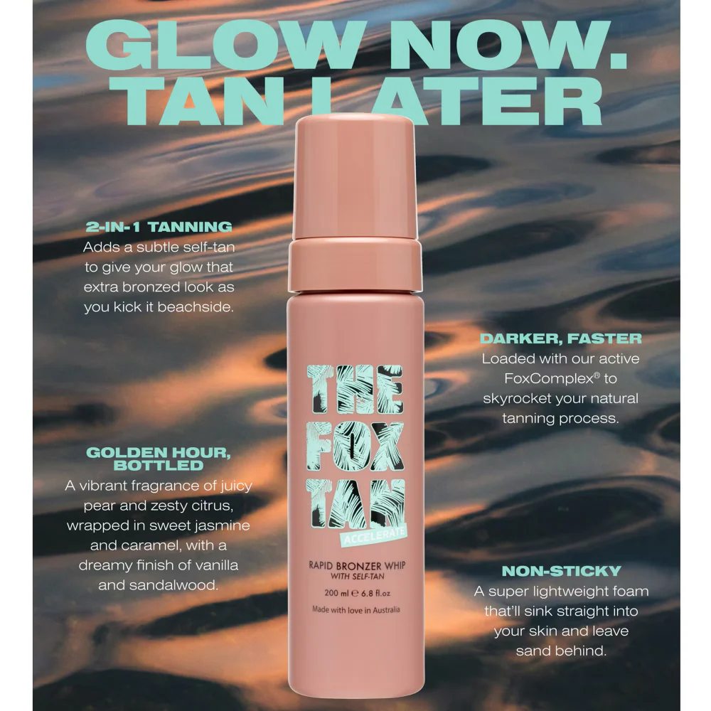 The Fox Tan Rapid Bronzer Whip 200ml - Image 3