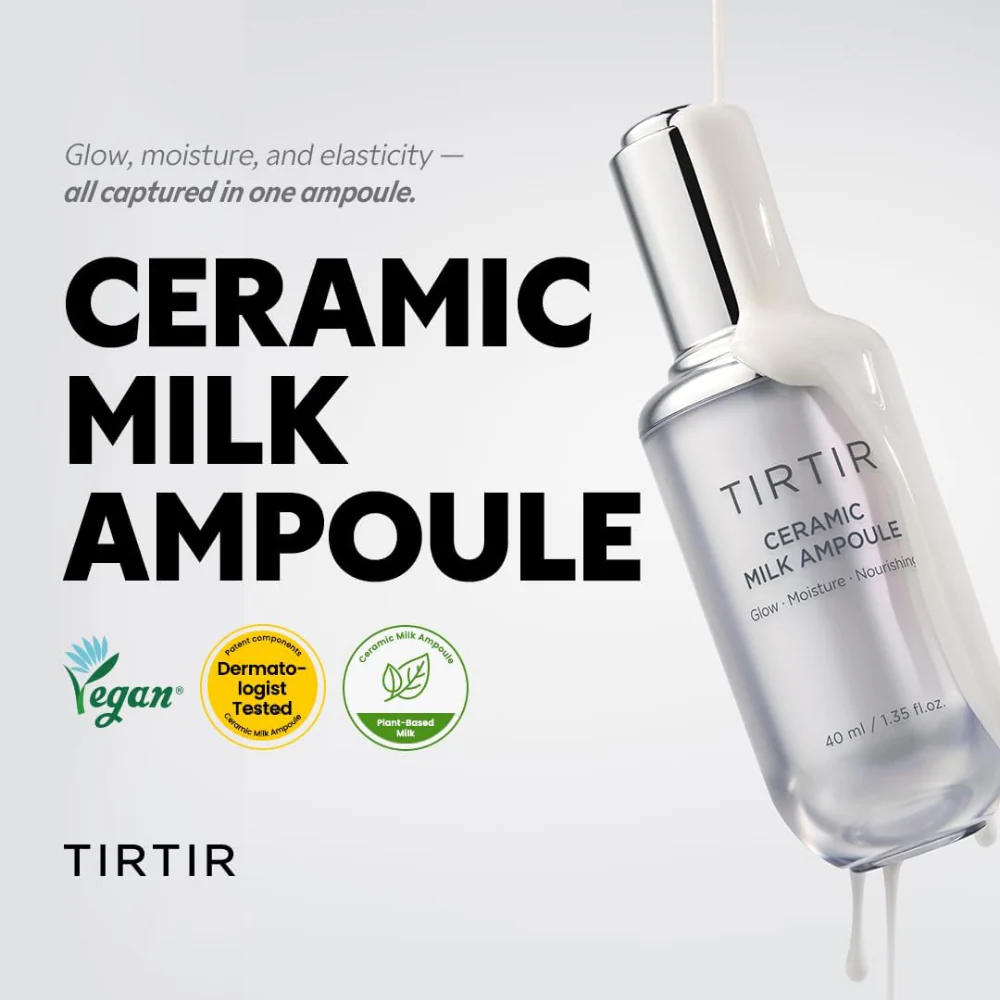 TirTir Ceramic Milk Ampoule 40ml - Image 3