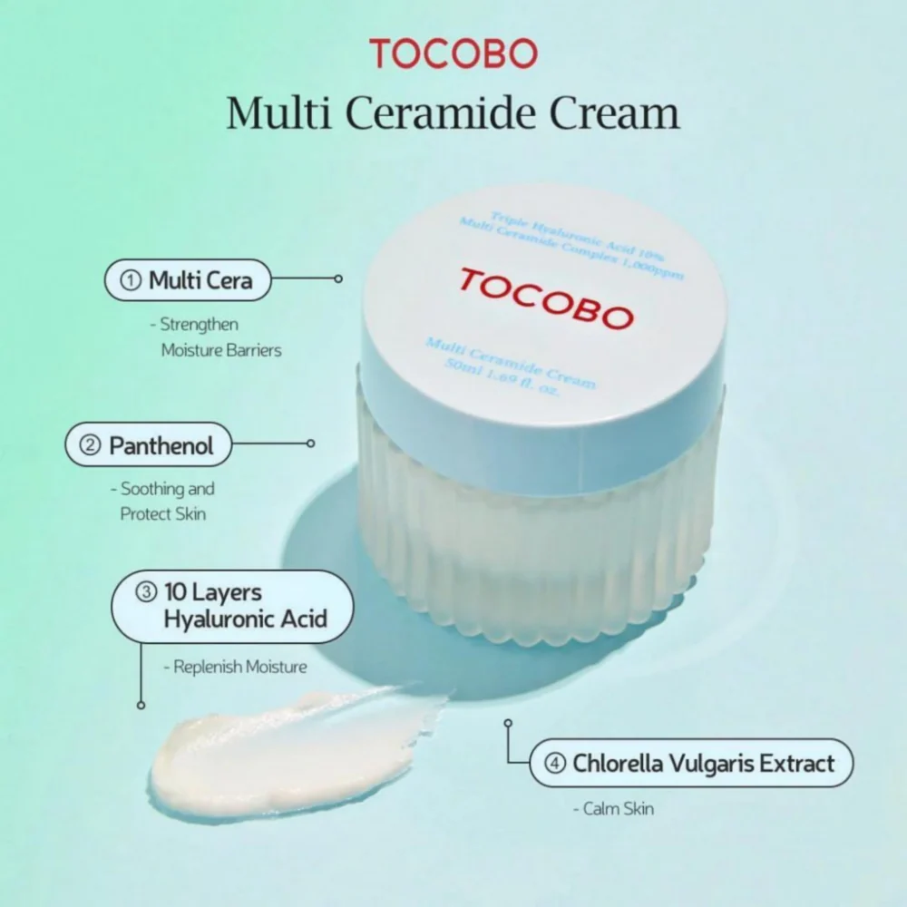 Tocobo Multi Ceramide Cream 50ml - Image 5