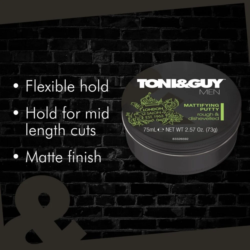 Toni & Guy Mattifying Putty 75ml - Image 3