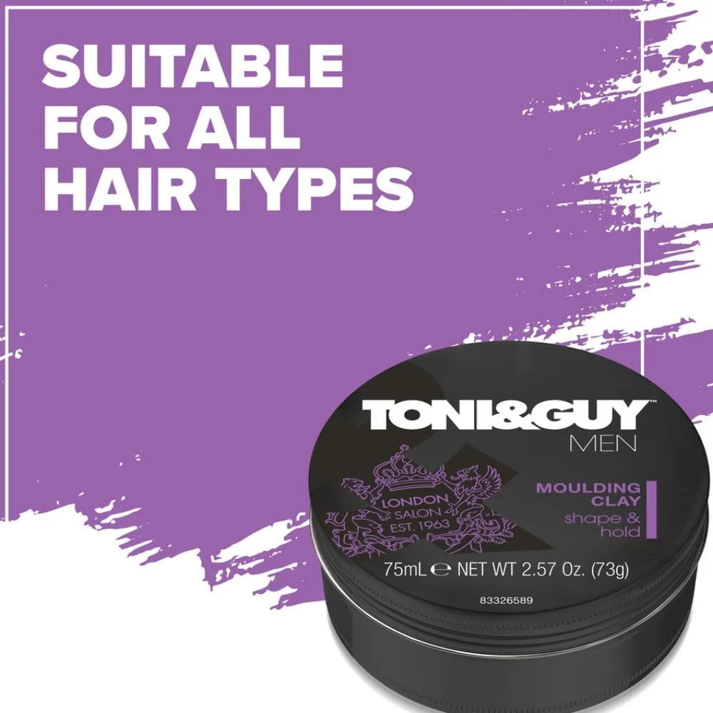 Toni & Guy Moulding Clay 75ml - Image 3