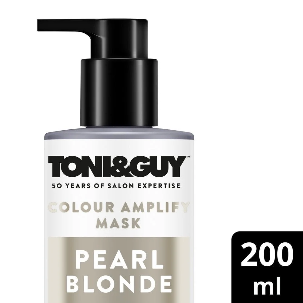 Toni & Guy Temporary Colour Amplify Mask Pearl Blonde 200ml - Image 2