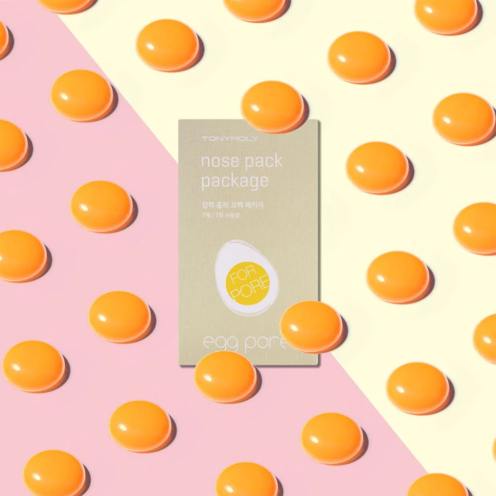 TONYMOLY Egg Pore Nose Pack 7 Sheets - Image 4