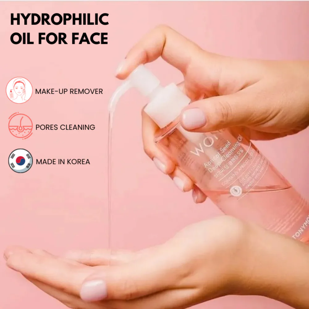 TONYMOLY Wonder Apricot Deep Cleansing Oil 190ml - Image 2