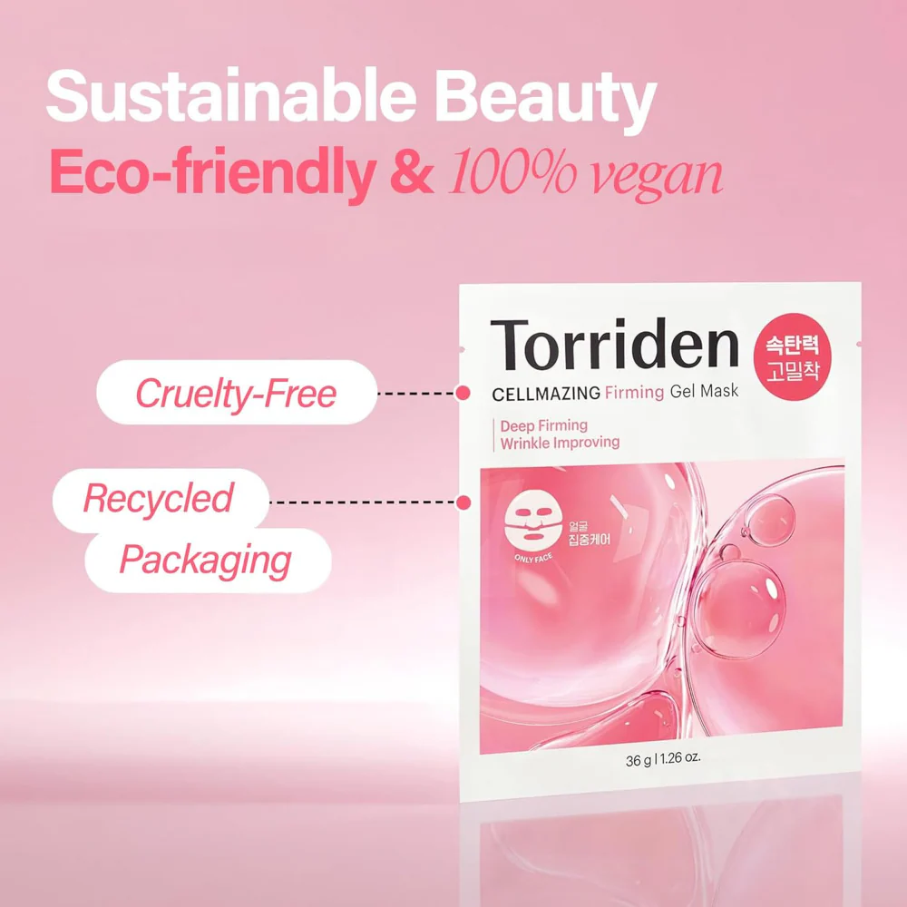 Torriden Cellmazing Deep Firming Gel Masks x4 - Image 5