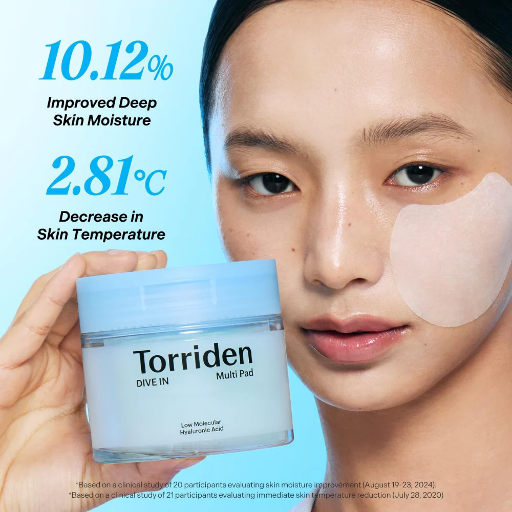 Torriden Dive-In Low Molecular Hyaluronic Acid Multi Pads x80 - Image 6