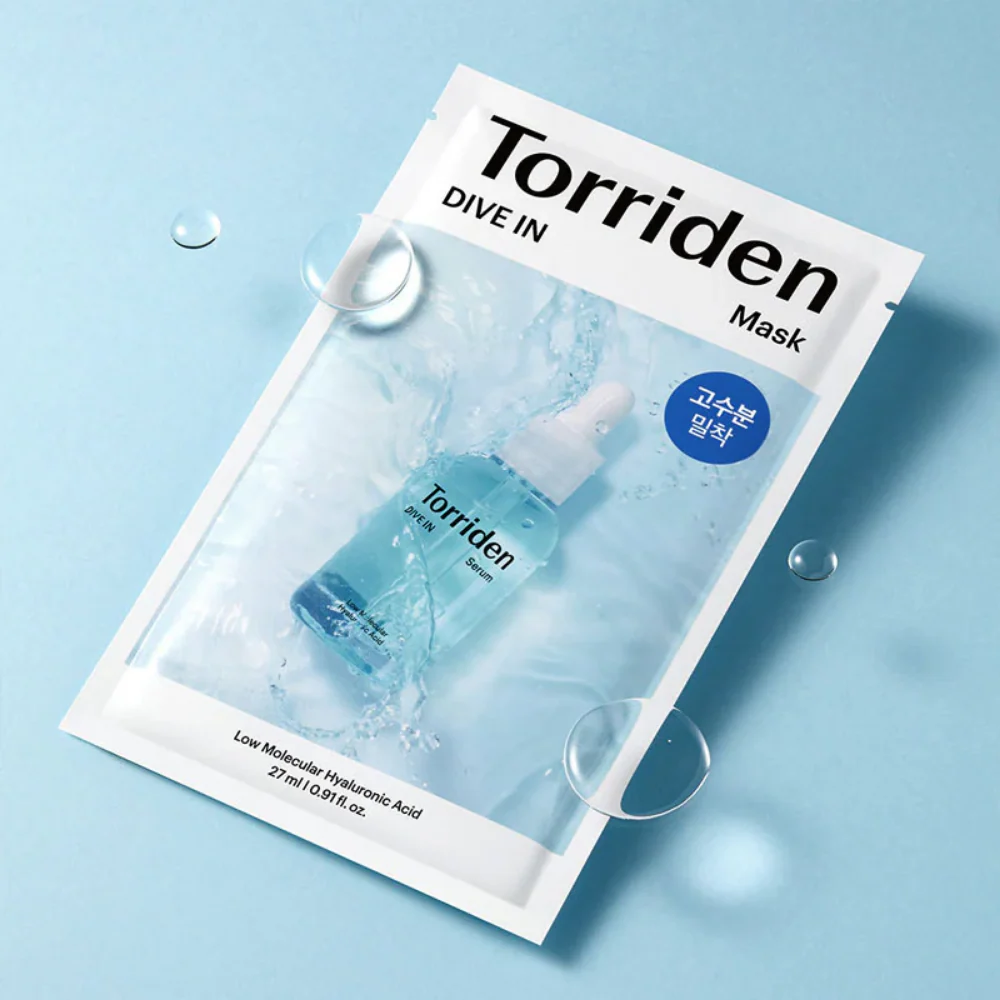 Torriden Dive-In Low Molecular Hyaluronic Acid Sheet Mask 27ml - Image 2
