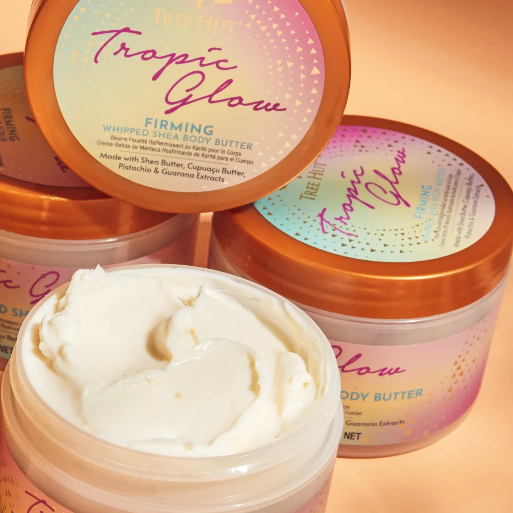Tree Hut Firming Whipped Shea Body Butter Tropic Glow 240g - Image 3