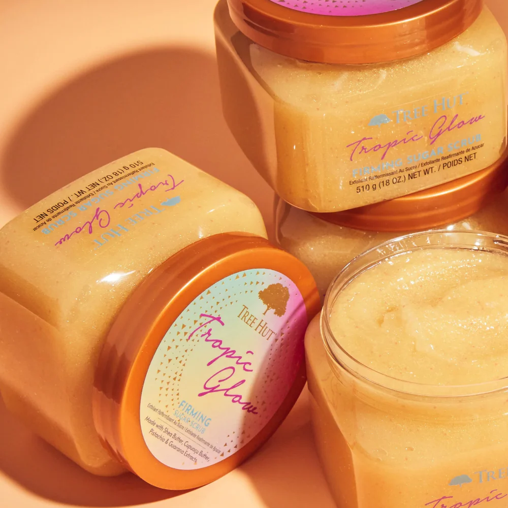 Tree Hut Shea Firming Sugar Scrub Tropic Glow 510g - Image 3