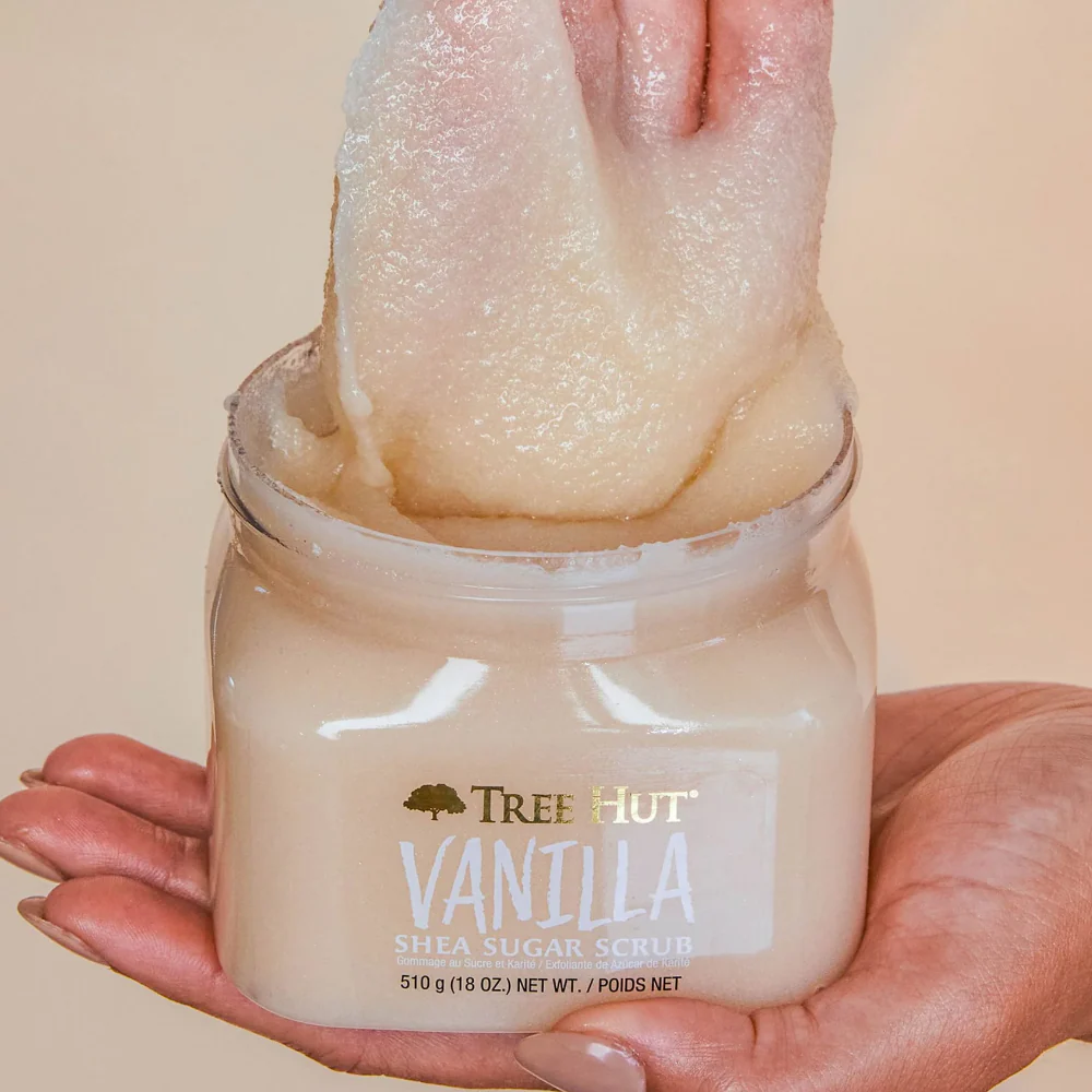 Tree Hut Shea Sugar Scrub Vanilla 510g - Image 5