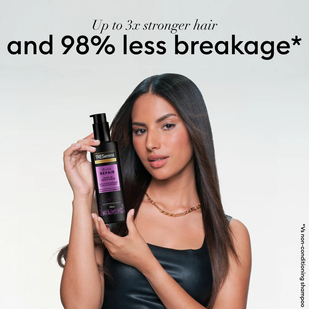 TRESemme Biotin Repair Leave-In Cream Hair Serum 200ml - Image 3