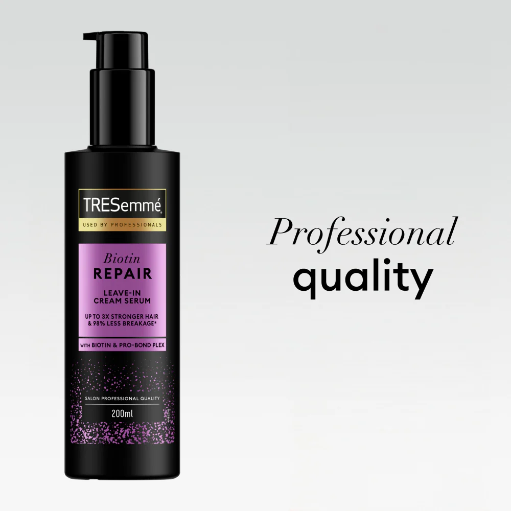 TRESemme Biotin Repair Leave-In Cream Hair Serum 200ml - Image 5