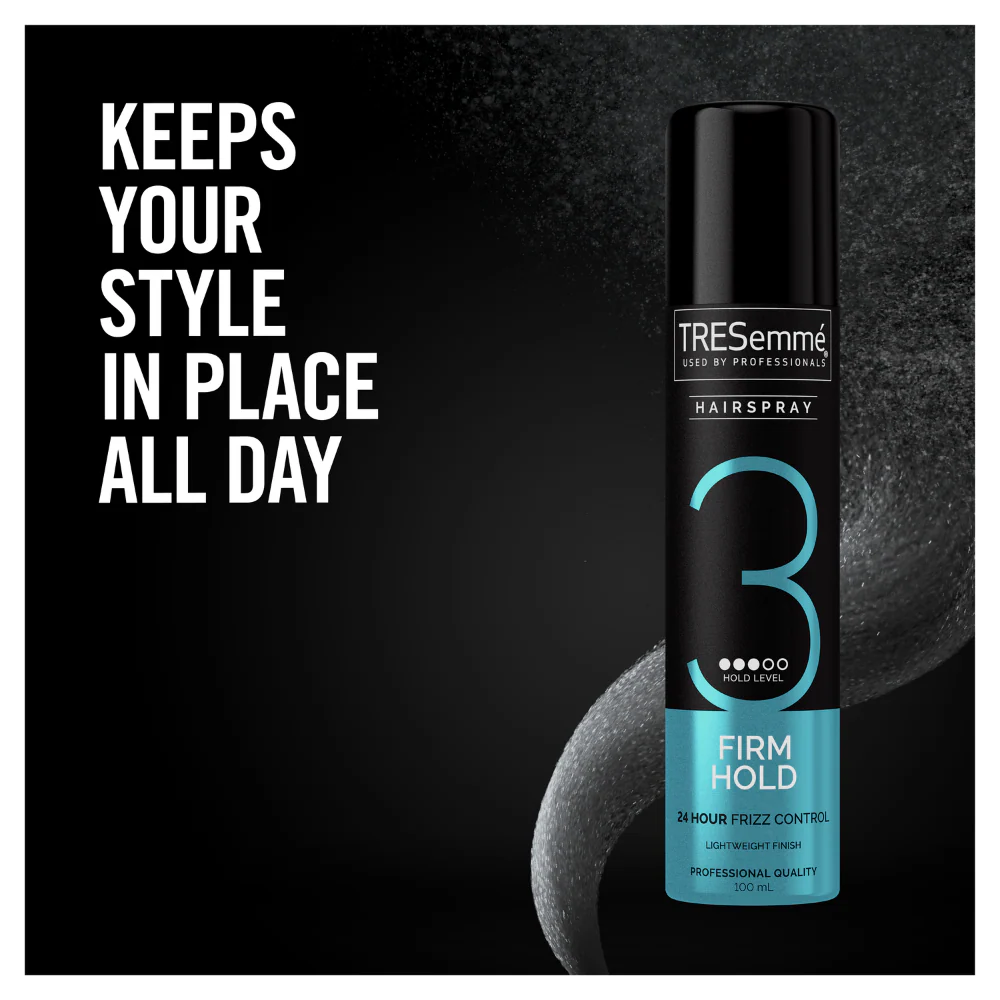 TRESemme Firm Hold 24 Hour Frizz Control Hairspray 100ml - Image 6