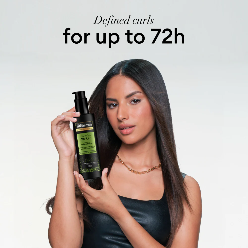 TRESemme Flawless Curl Leave-In Cream Hair Serum 200ml - Image 3