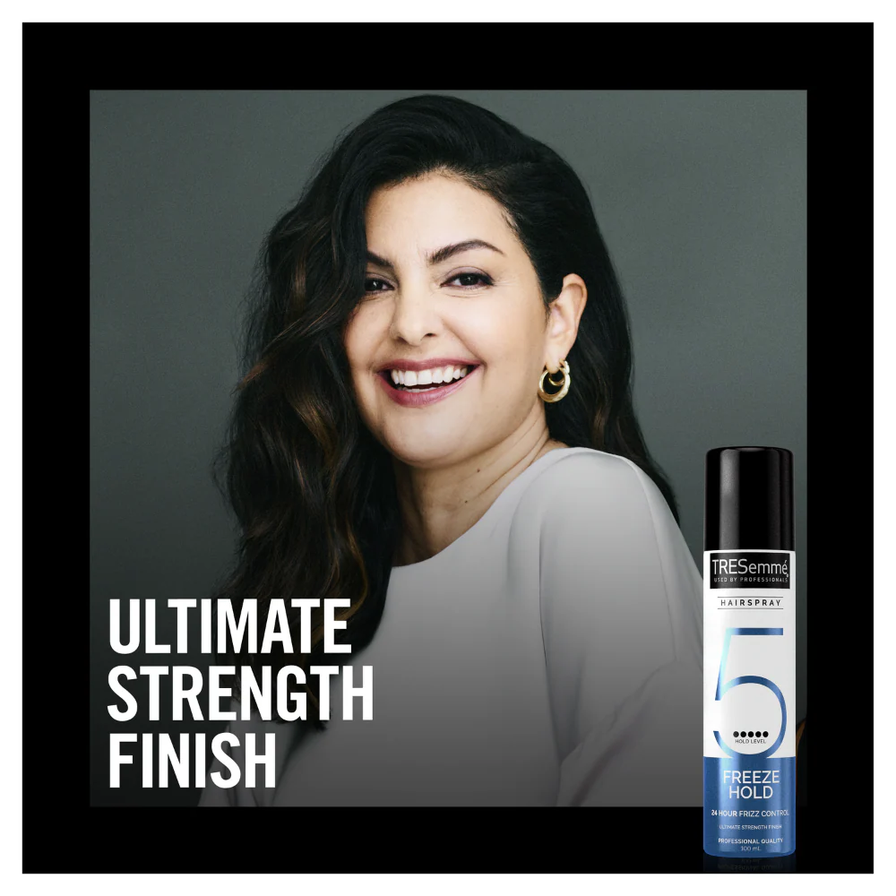 TRESemme Freeze Hold 24 Hour Frizz Control Hairspray 100ml - Image 5