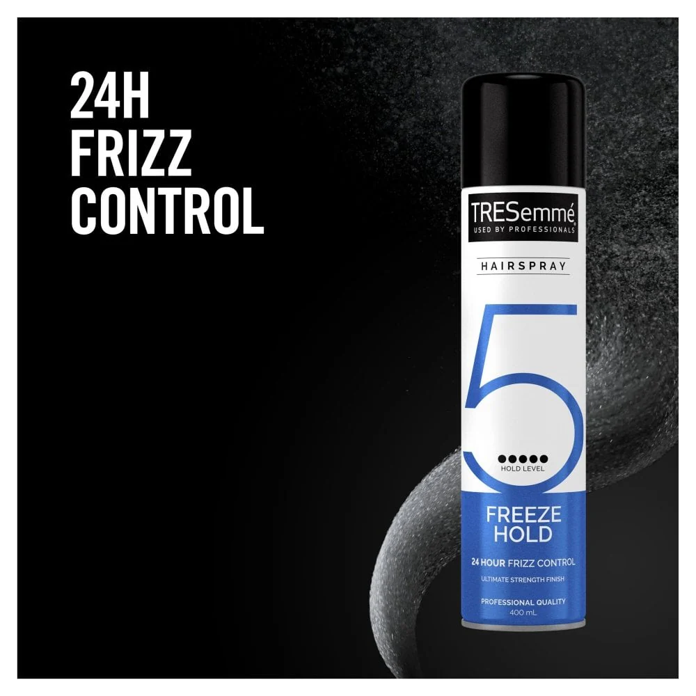 TRESemme Freeze Hold 24 Hour Frizz Control Hairspray 400ml - Image 3
