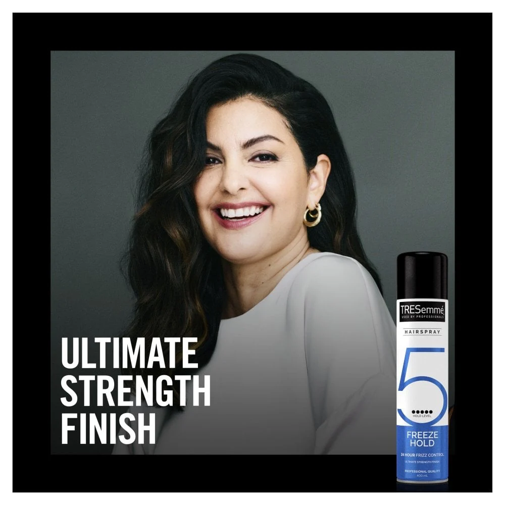 TRESemme Freeze Hold 24 Hour Frizz Control Hairspray 400ml - Image 5