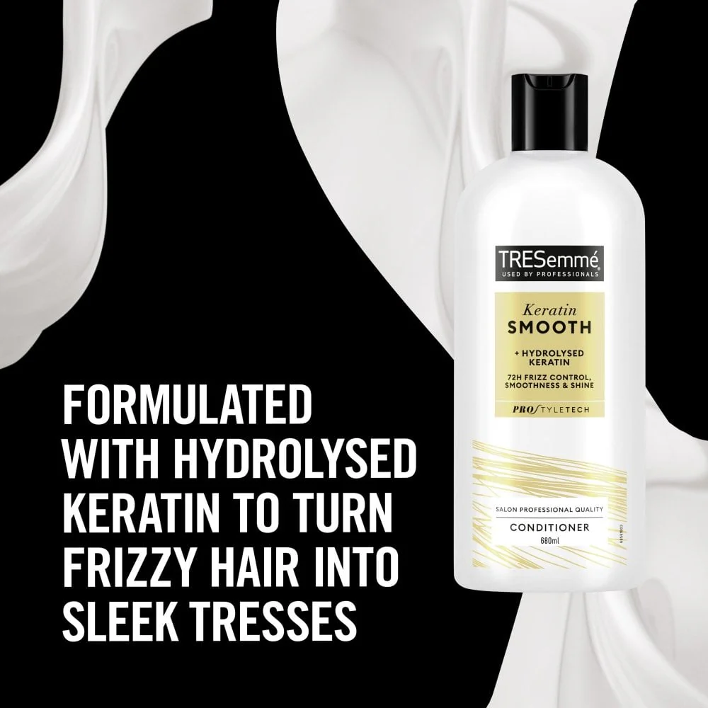 TRESemme Keratin Smooth Conditioner 680ml - Image 4