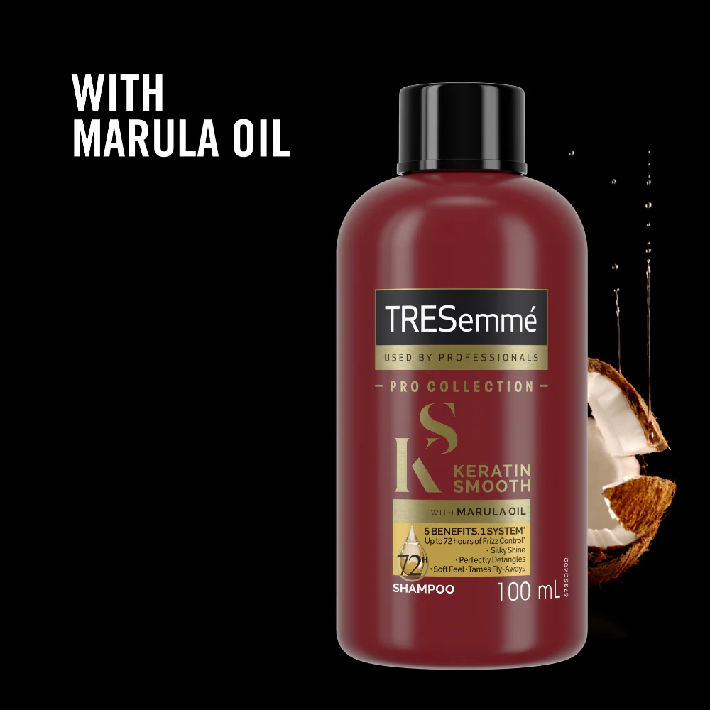 TRESemme Keratin Smooth Shampoo 100ml - Image 4