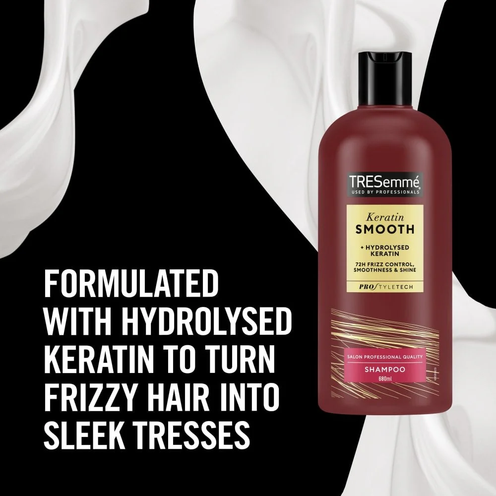 TRESemme Keratin Smooth Shampoo 680ml - Image 3